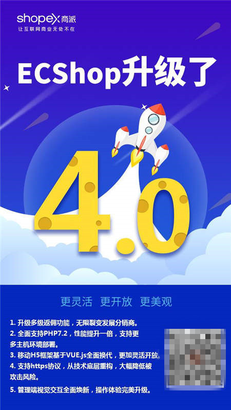 商派ECShop4.0版本正式上線，助力企業(yè)覆蓋全網(wǎng)零售