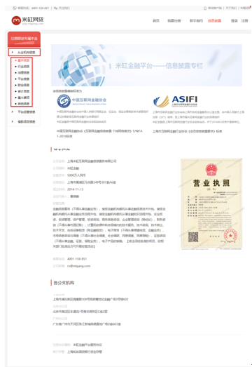 米缸金融信息披露評(píng)測(cè)：項(xiàng)目信披搶眼 行業(yè)排名靠前