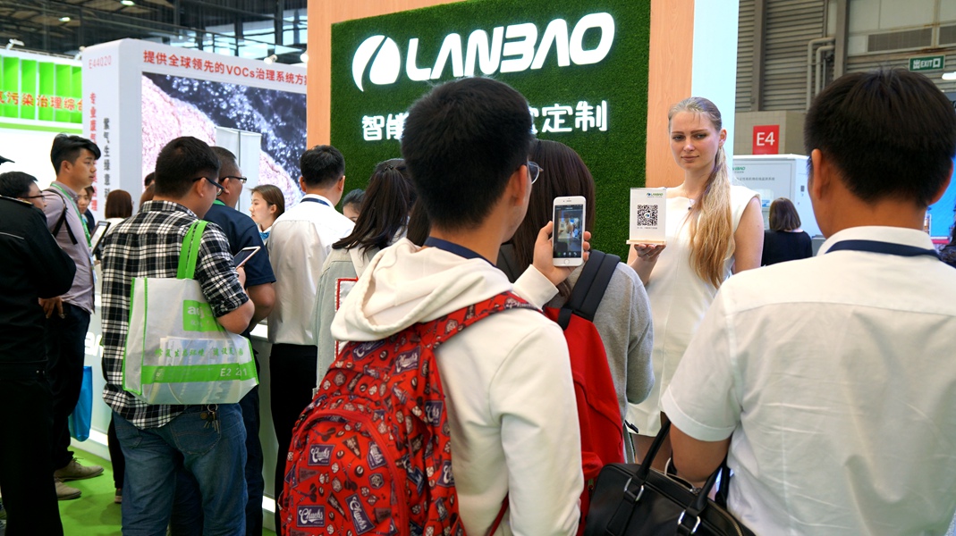 與國際伙伴為伍，蘭寶環(huán)保引領(lǐng)IE expo2018人氣新風(fēng)向.
