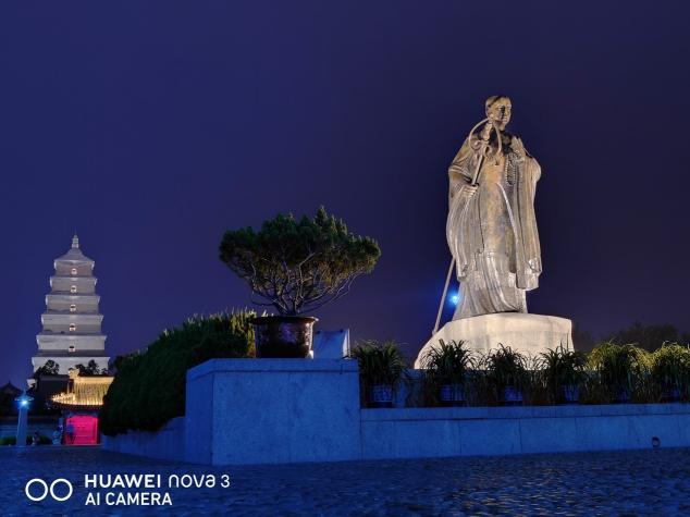 大唐古都，歷史悠久，華為nova3為你紀錄西安夜景之美