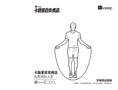 Keep真會玩！開設(shè)首家卡路里百貨商店，出售美好人生！