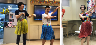 在華爾街英語南京中心，夏威夷近在眼前