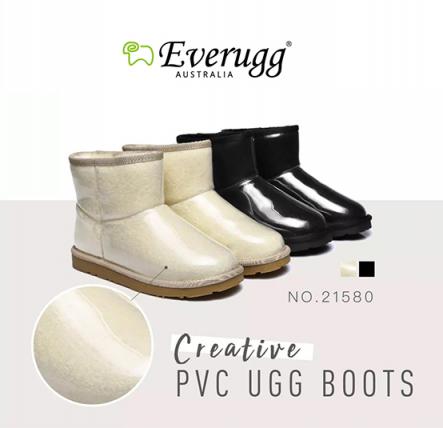 大熱EveruggPVC雪地靴，竟然在傅恒許凱的腳下了