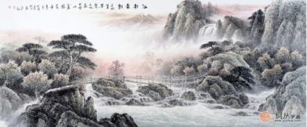 徐坤連的山水畫藝術(shù)價值淺析，帶你認識不一樣的“粗獷”畫家
