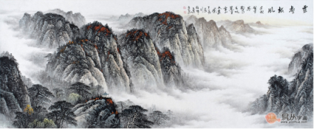 徐坤連的山水畫藝術(shù)價值淺析，帶你認識不一樣的“粗獷”畫家