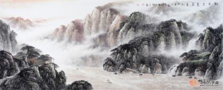徐坤連的山水畫藝術(shù)價值淺析，帶你認識不一樣的“粗獷”畫家