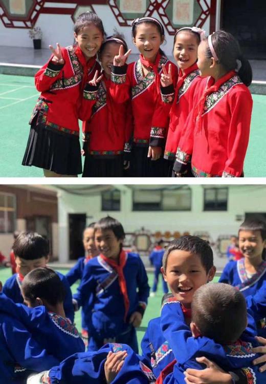 校服也能民族范兒！浙江省投融資協(xié)會攜手騰訊公益等為畬族孩子送上最美校服