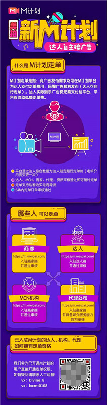 M計(jì)劃2.0升級達(dá)人商業(yè)化運(yùn)營，美拍或?qū)⑼黄贫桃曨l行業(yè)新變現(xiàn)模式