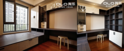 全屋定制哪個品牌好，先看看我樂家居這套客戶安裝實景圖