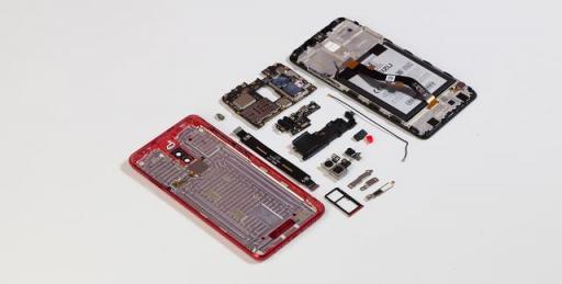 魅族Note8拆解：原來(lái)6400次跌落不碎屏的秘密在這里！