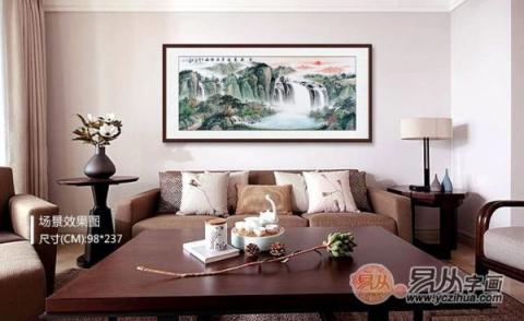 宋唐風(fēng)水國畫欣賞！山高水長(zhǎng)美景獨(dú)特財(cái)運(yùn)旺