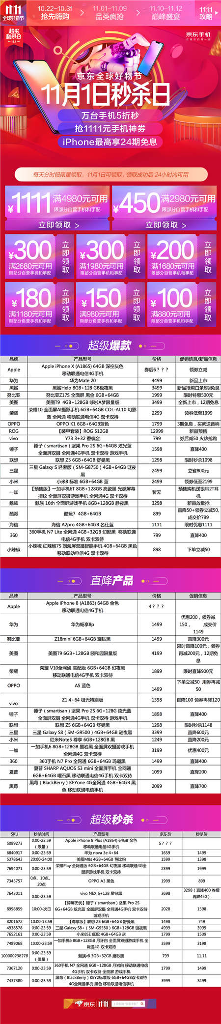京東手機(jī)11.1 iPhone XS最高24期白條免息 月付低至363元！