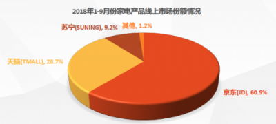《2018中國(guó)電器線上市場(chǎng)分析報(bào)告》出爐 線上渠道京東發(fā)展態(tài)勢(shì)領(lǐng)先