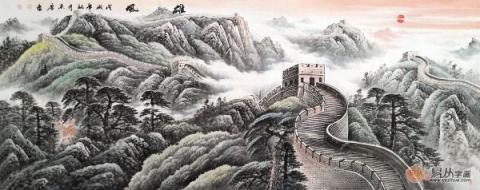 客廳藝術(shù)畫裝飾畫？宋唐國畫裝飾美景旺財好運來！