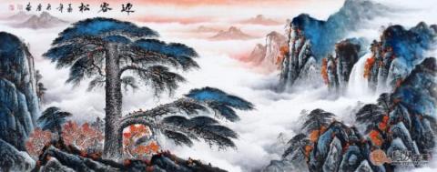 客廳藝術(shù)畫裝飾畫？宋唐國畫裝飾美景旺財好運來！