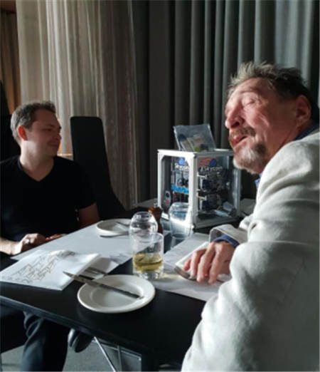 殺毒軟件教父McAfee被Skycoin圈粉！老爺子這是要改行做“礦工”了？