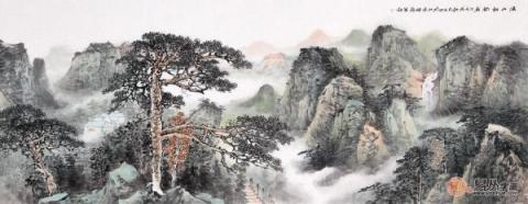 畫家李佩錦藝術(shù)字畫欣賞！自然山水秀麗雅致藝術(shù)多變！