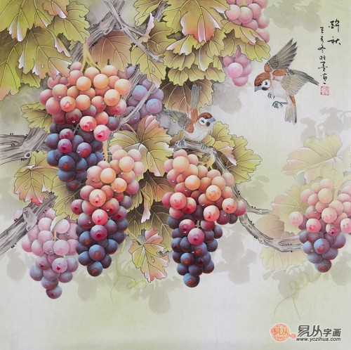 餐廳墻面最適合掛什么畫，秀色可餐果蔬畫最開胃了