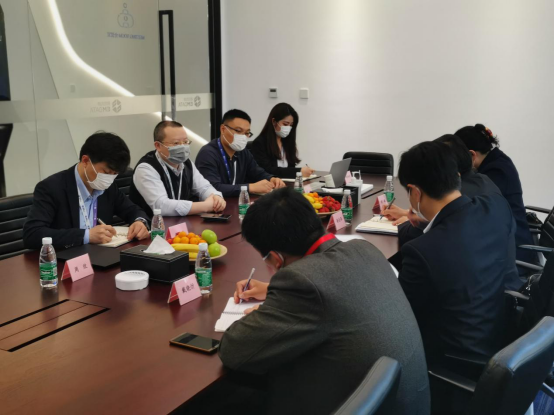 市委軍民融合辦領(lǐng)導赴眼控科技考察調(diào)研