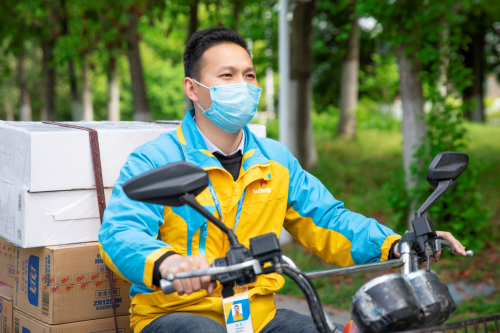 疫情影響放緩，蘇寧物流送貨上門90%區(qū)域以上已恢復(fù)