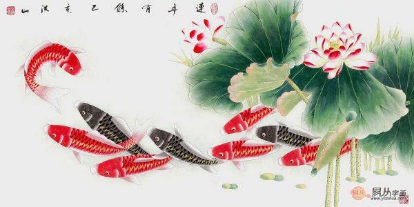 沙發(fā)背景墻適合掛的畫，名家手繪花鳥畫提升客廳逼格妥妥的