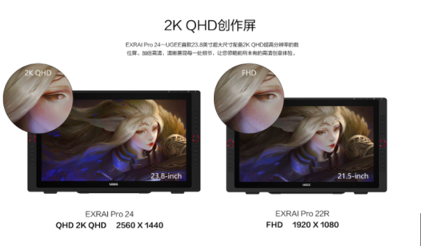 高清大屏讓創(chuàng)意無極限！友基EXRAI Pro 24寸數(shù)位屏全新上市