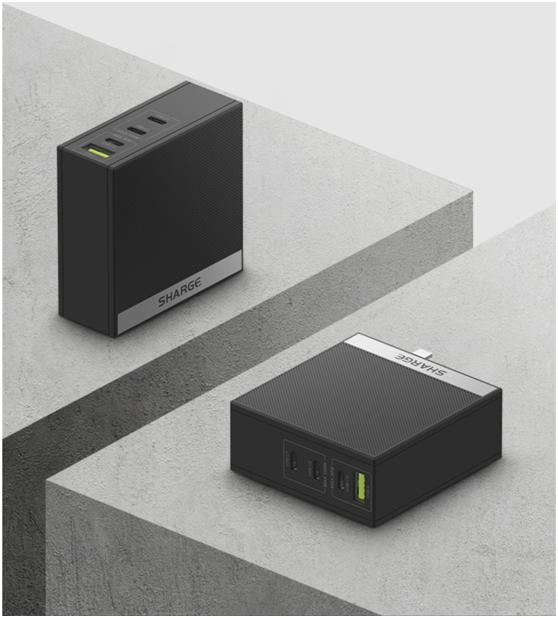 閃極發(fā)布100W 氮化鎵四口充電器，多路同時高效快充，適配更多場景