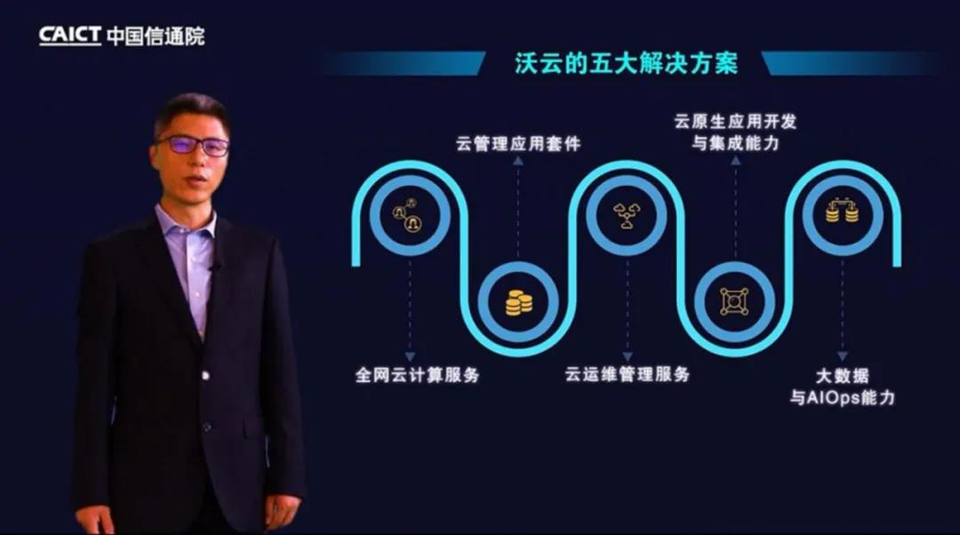 聯(lián)通云數(shù)據(jù)有限公司首席產(chǎn)品官宋國(guó)歡發(fā)表演講