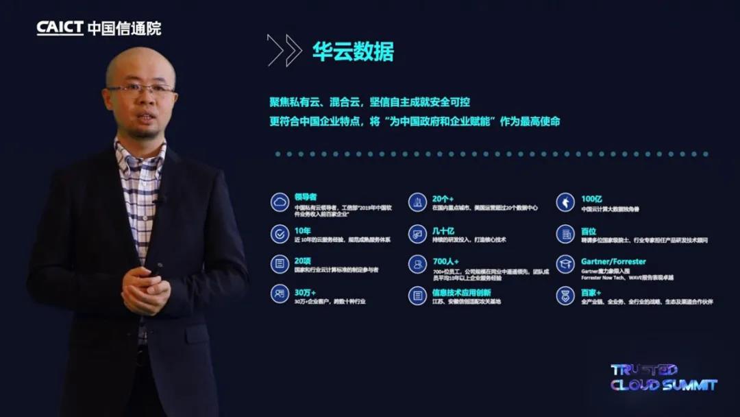 華云數(shù)據(jù)售前解決方案部高級(jí)總監(jiān)張勁發(fā)表主題演講