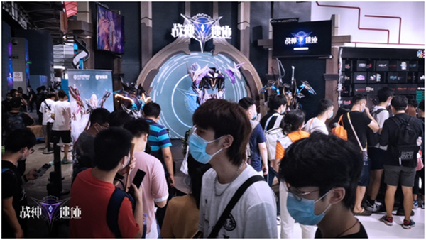 天神圣甲降臨引燃全場(chǎng)！《戰(zhàn)神遺跡》首次亮相ChinaJoy