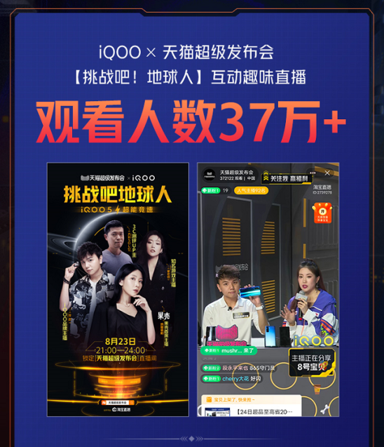 iQOO天貓超級品牌日，詮釋生而強悍探索突破
