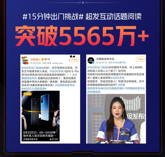 iQOO天貓超級品牌日，詮釋生而強悍探索突破