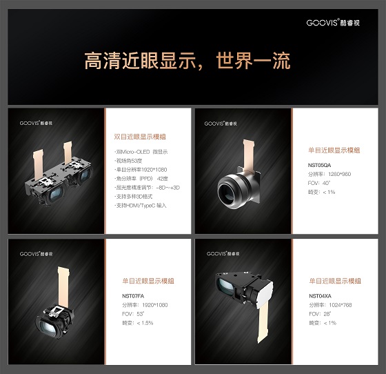GOOVIS高清近眼顯示亮相光博會，賦能行業(yè)新技術(shù)應(yīng)用