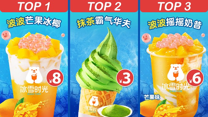主打性價比的茶飲品牌冰雪時光 如何6年開出2000店