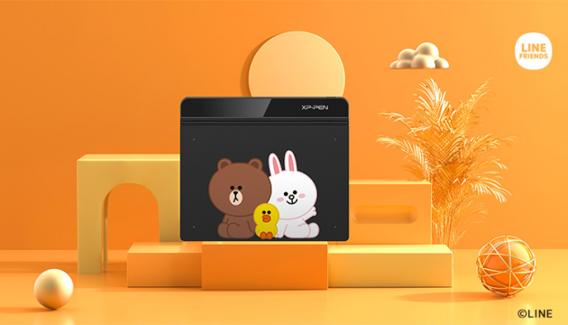 XP-PEN與LINE FRIENDS達(dá)成戰(zhàn)略合作， 用科技+時(shí)尚對(duì)話年輕消費(fèi)者