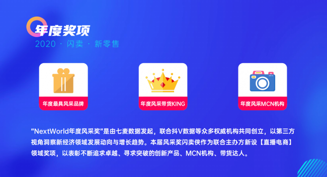 閃賣俠攜手七麥開啟“第五屆NextWorld峰會(huì)“風(fēng)采獎(jiǎng)報(bào)名，更設(shè)優(yōu)秀品牌展示區(qū)！