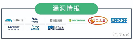 華云安榮登《CCSIP2020中國網(wǎng)絡(luò)安全產(chǎn)業(yè)全景圖》漏洞三大領(lǐng)域