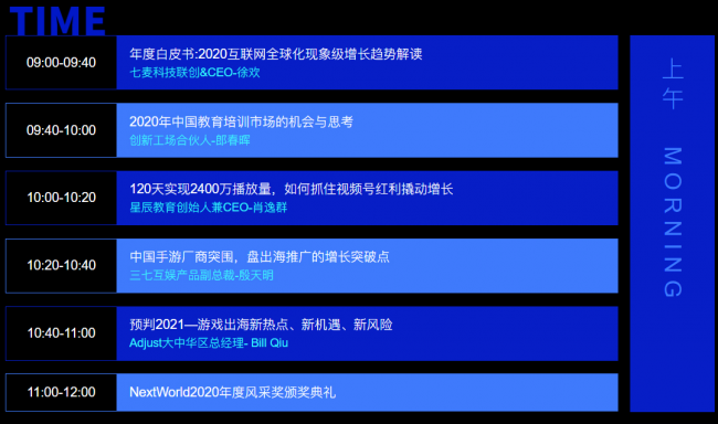 七麥數(shù)據(jù)NextWorld2020峰會大咖齊聚 共享行業(yè)增長新風(fēng)向