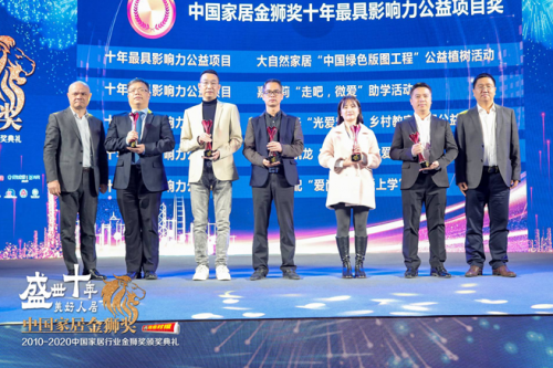 實(shí)力見證！三雄極光獲中國家居十年卓越品牌