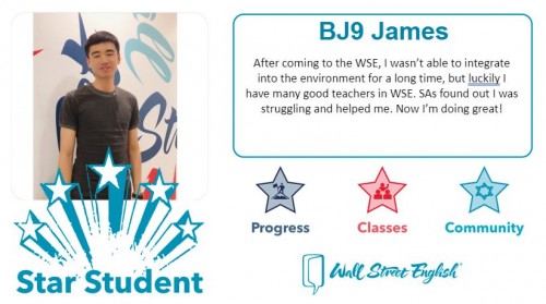 華爾街英語學員James：找準方向，才能活出自己的精彩