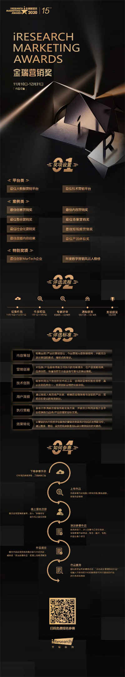 2020 iResearch Marketing Awards 金瑞營銷獎(jiǎng)作品火熱征集中！