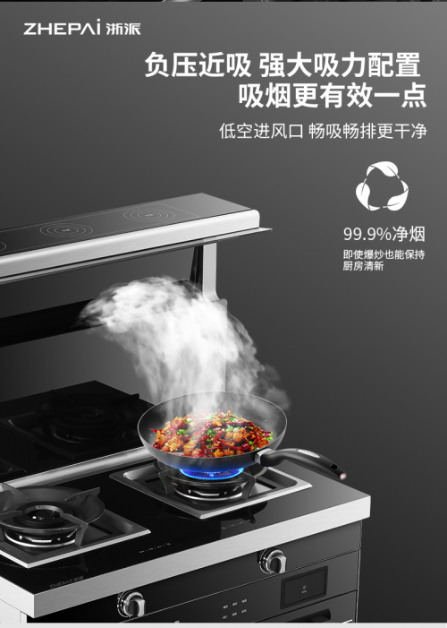 想要烹飪簡(jiǎn)單，一臺(tái)集成灶10大品牌浙派熱清洗搞定！