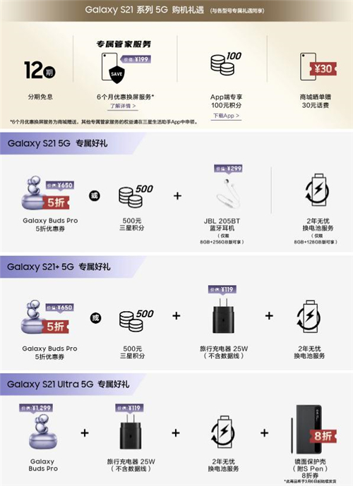 三星Galaxy S21 5G系列2021順風(fēng)開局，超值定價(jià)回饋國(guó)內(nèi)用戶