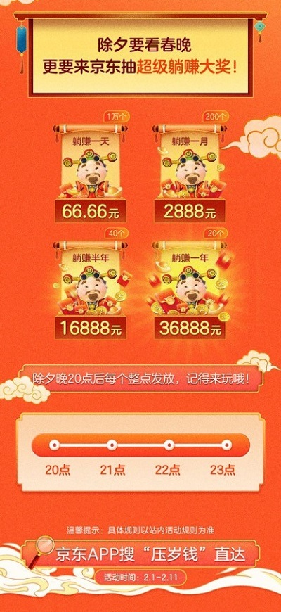 京東“壓歲錢大作戰(zhàn)”活動壕氣沖天，100元壓歲錢、明星周邊搶到手軟！