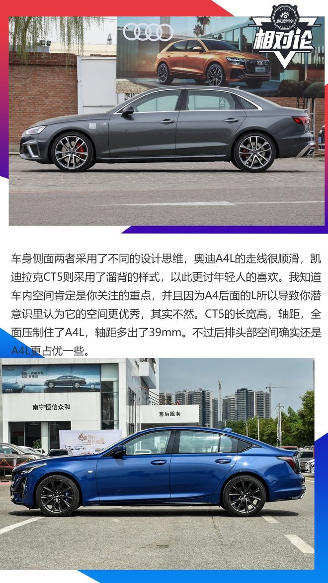 豪華與性能兼?zhèn)?，凱迪拉克CT5比奧迪A4L更值得
