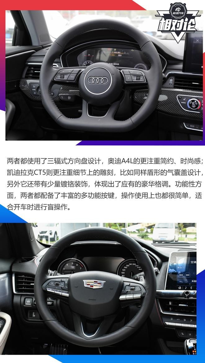 豪華與性能兼?zhèn)?，凱迪拉克CT5比奧迪A4L更值得