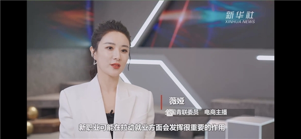 未來(lái)五年互聯(lián)網(wǎng)營(yíng)銷師如何發(fā)展？“兩會(huì)面對(duì)面”薇婭一句話說(shuō)透了