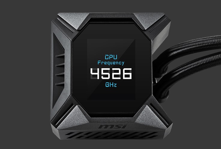 微星發(fā)布K360一體式水冷散熱器，自定義LCD顯示屏！