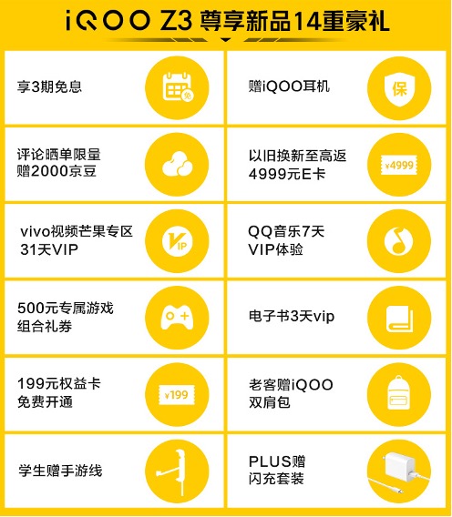 性能小鋼炮iQOO Z3京東火熱預(yù)售中，以舊換新至高補貼4999元