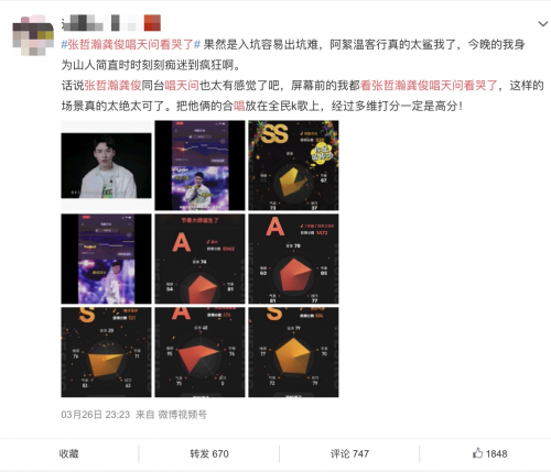 龔俊這次唱歌及格了？全民K歌多維打分功能上線，用科技評判歌聲！
